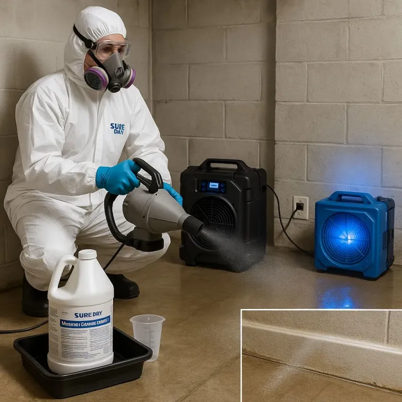 Sanitization and Odor Removal process in Yelm, WA