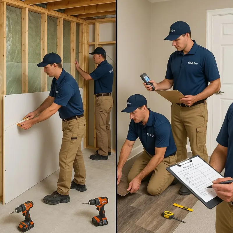 Repairs and Reconstruction process in Yelm, WA